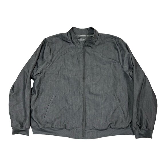 Fabletics The Foundation Women's XXL‎ 1X Full Zip Jacket Gray Performance - Picture 1 of 12